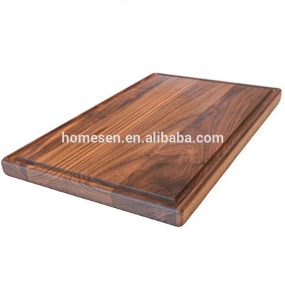 Homesen Large American Hardwood Chopping and Carving Countertop Block with Juice Drip Groove