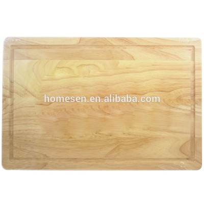 Homesen kitchen large bamboo cutting board with drawer, meat bamboo cutting board set