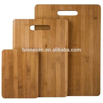 Homesen classic 3piece bamboo cutting board and serving set