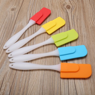 Homesen customized FDA best Plastic silicone Spatula, silicone spatula set, mini rubber heat resistant spatula