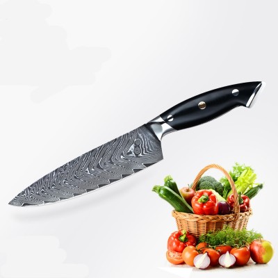 professional forged 8 inch Damascus steel full tang kitchen chef knife